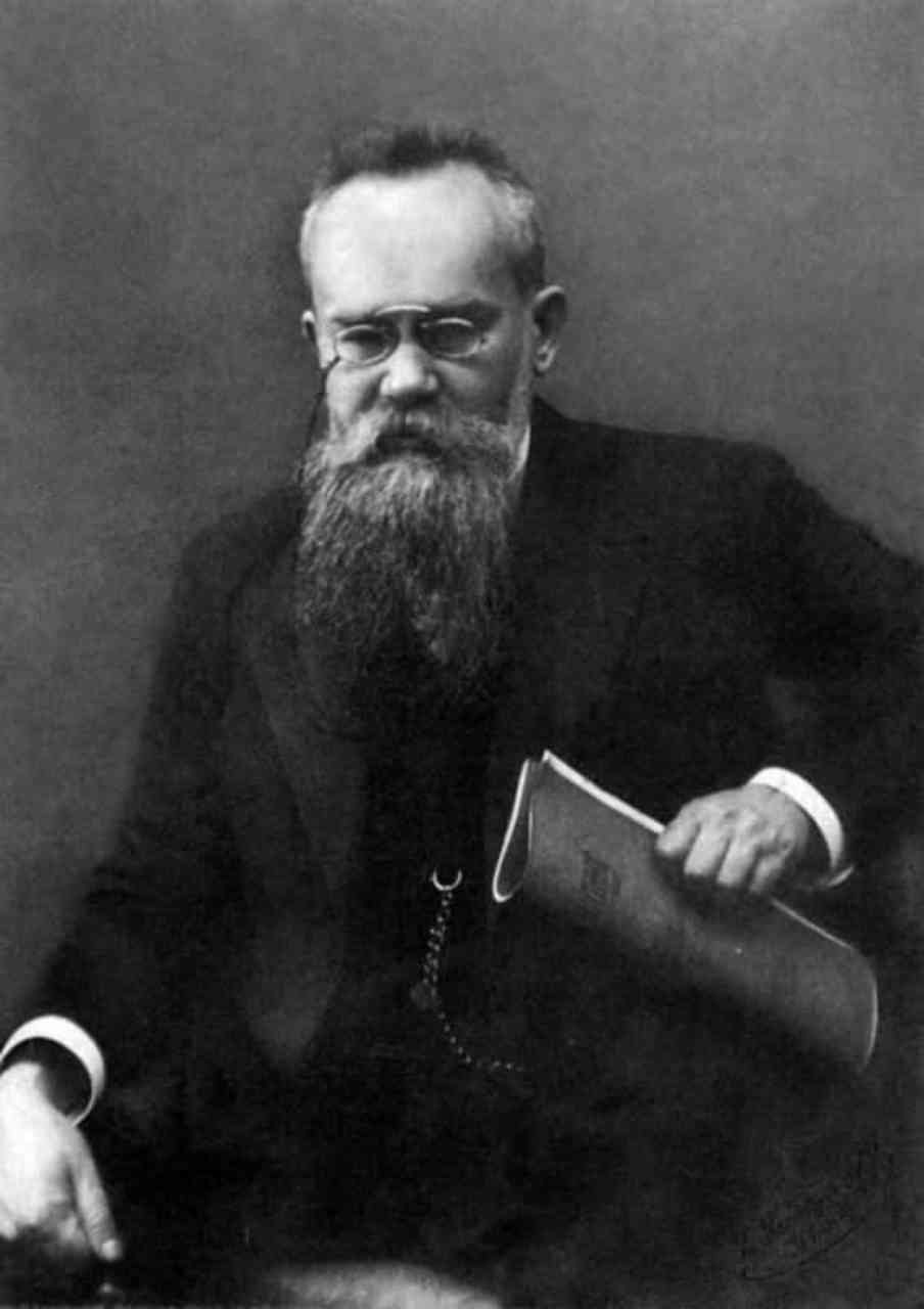 Le Président du Conseil central ukrainien de l'Ukraine, Mykhailo Hrushevsky.